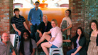 The vocal ensemble Roomful of Teeth, founded and directed by Brad Wells (left). The vocal ensemble Roomful of Teeth, founded and directed by Brad Wells (left).